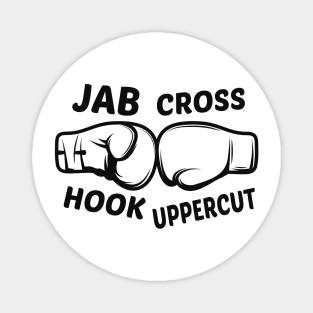 Boxing - Jab Cross Hook Uppercut Magnet